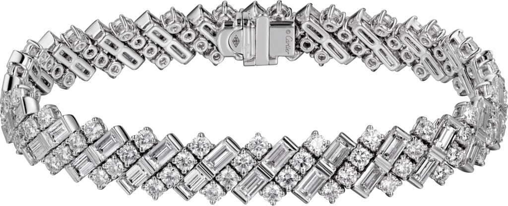 Reflection de Cartier braceletWhite gold, diamonds