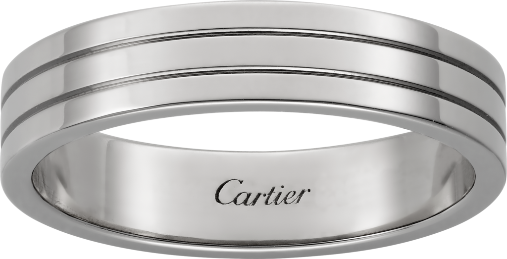 Vendôme Louis Cartier Wedding RingWhite gold