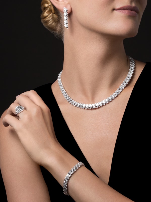 Reflection de Cartier necklace White gold, diamonds