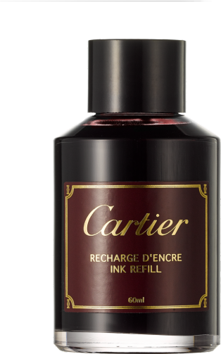 Bottle of burgundy ink 60 ml