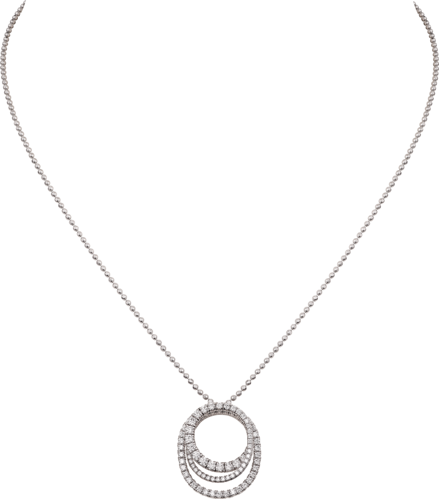 Etincelle de Cartier necklaceWhite gold, diamonds