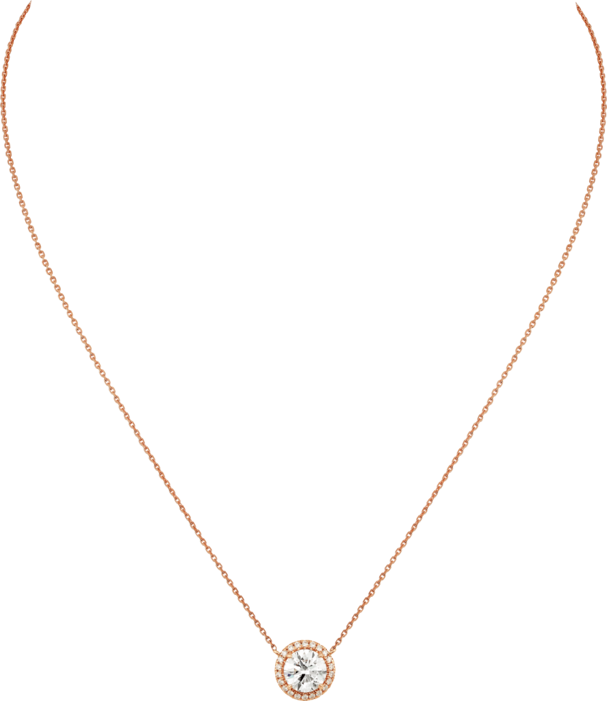 Cartier Destinée necklaceRose gold, diamonds