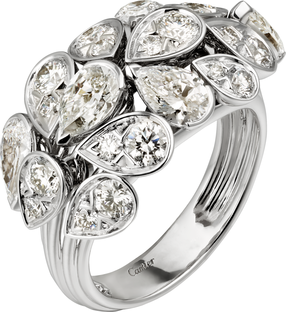 Pluie de Cartier ringWhite gold, diamonds