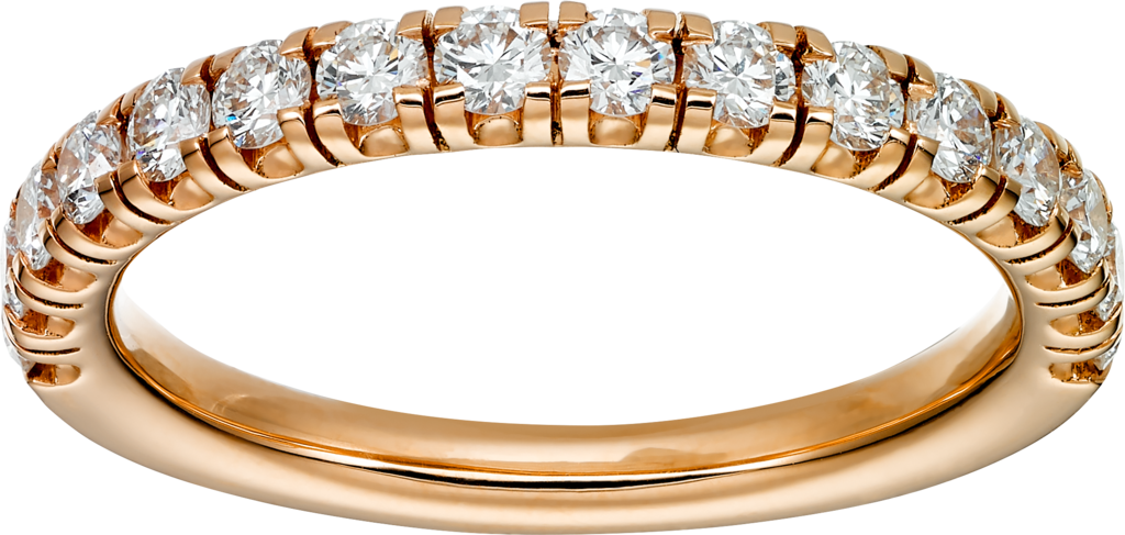 Étincelle de Cartier wedding ringRose gold, diamonds