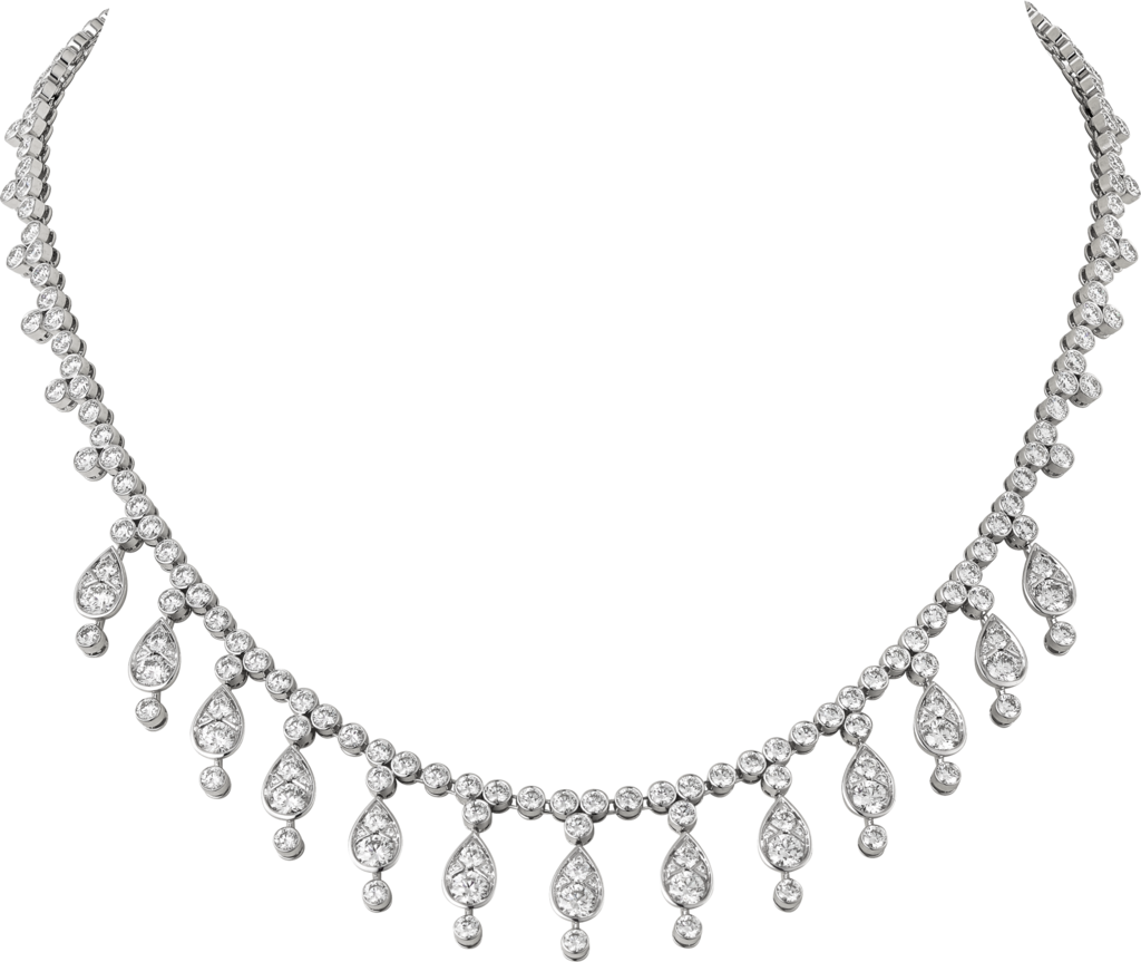 Pluie de Cartier necklaceWhite gold, diamonds