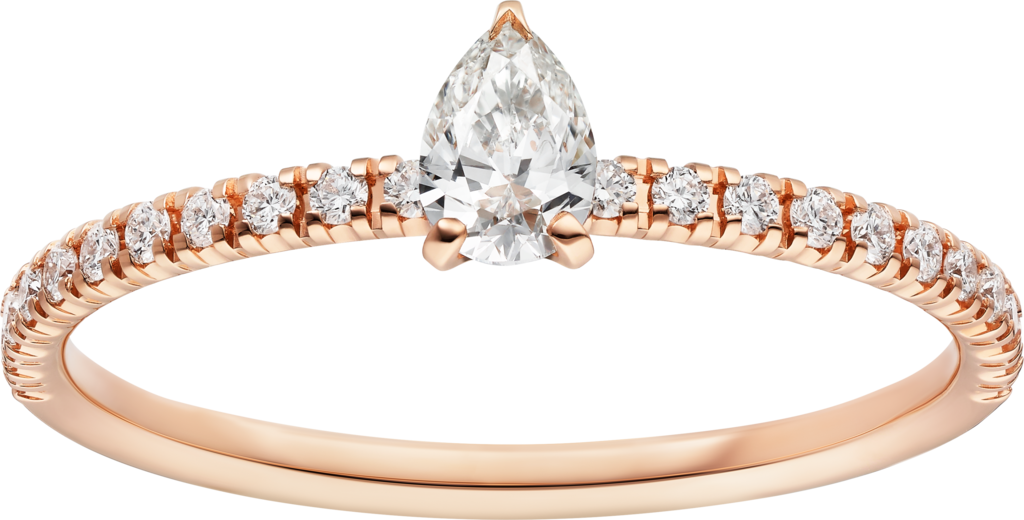 Etincelle de Cartier ringRose gold, diamonds