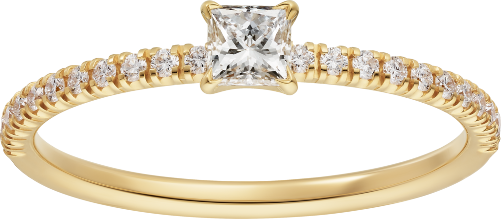 Etincelle de Cartier ringYellow gold, diamonds