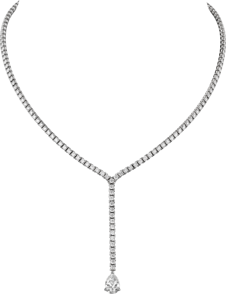 High Jewellery necklaceWhite gold, diamonds