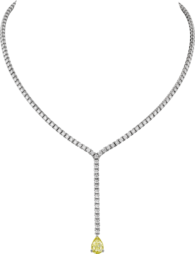 High Jewellery necklaceWhite gold, diamonds