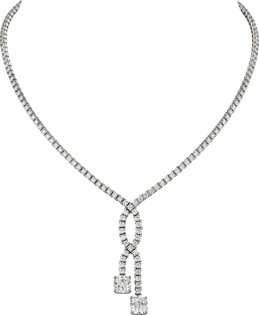 High Jewellery necklaceWhite gold, diamonds