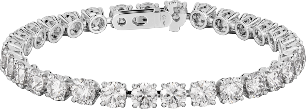 Essential Lines braceletPlatinum, diamonds