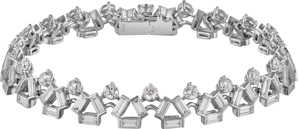 Reflection de Cartier braceletWhite gold, diamonds