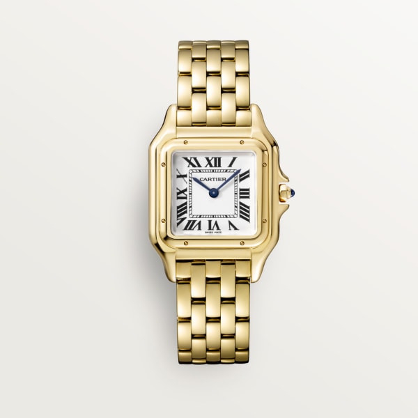 Panthère de Cartier watch Medium model, quartz movement, yellow gold