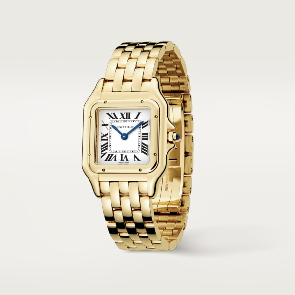 Panthère de Cartier watch Medium model, quartz movement, yellow gold