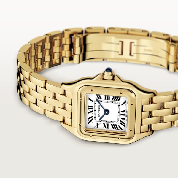 Panthère de Cartier watch Small model, quartz movement, yellow gold