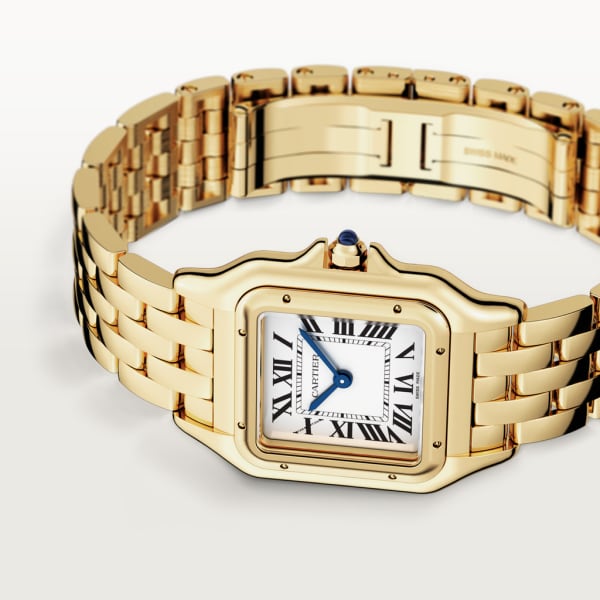 Panthère de Cartier watch Medium model, quartz movement, yellow gold