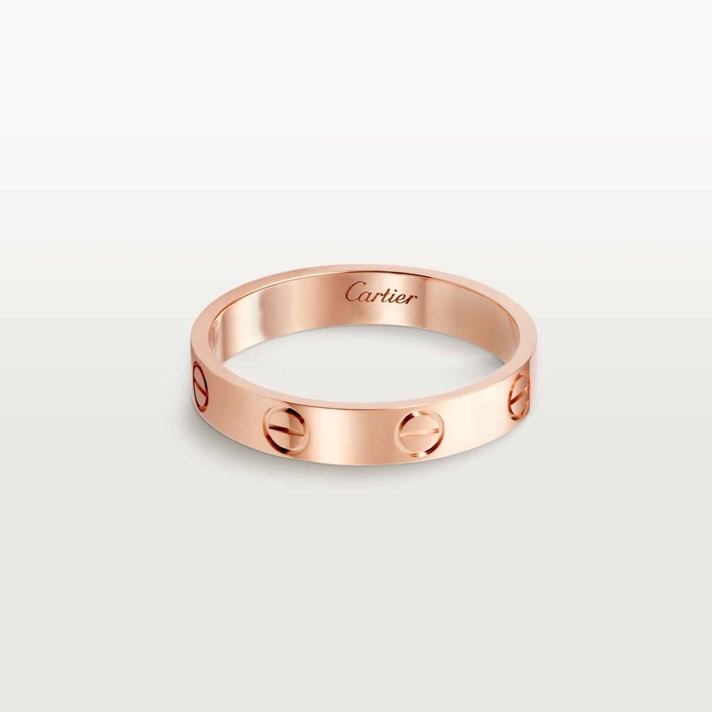 Love ring, small modelRose gold