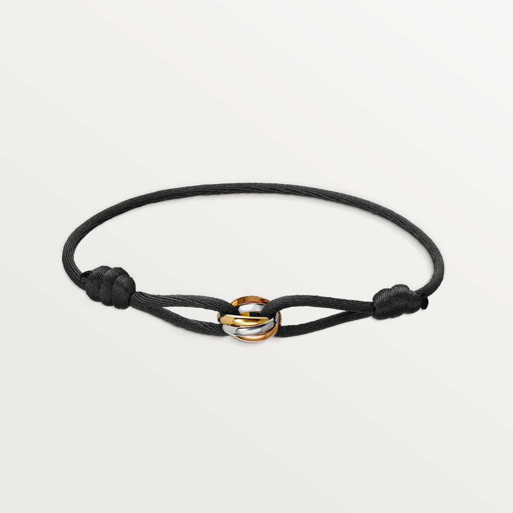 Trinity braceletWhite gold, yellow gold, rose gold