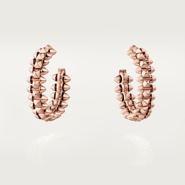 Clash de Cartier earrings Small Model Rose gold