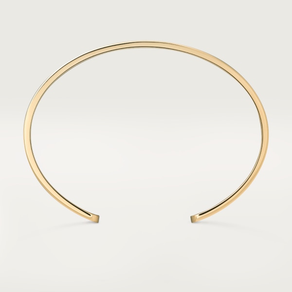 Love bracelet, open, classic model Yellow gold