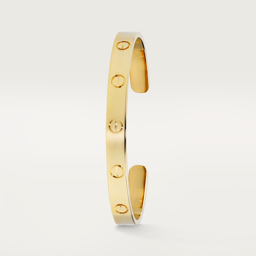 Love bracelet, open, classic modelYellow gold