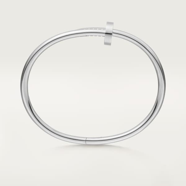 Juste un Clou bracelet, classic model White gold