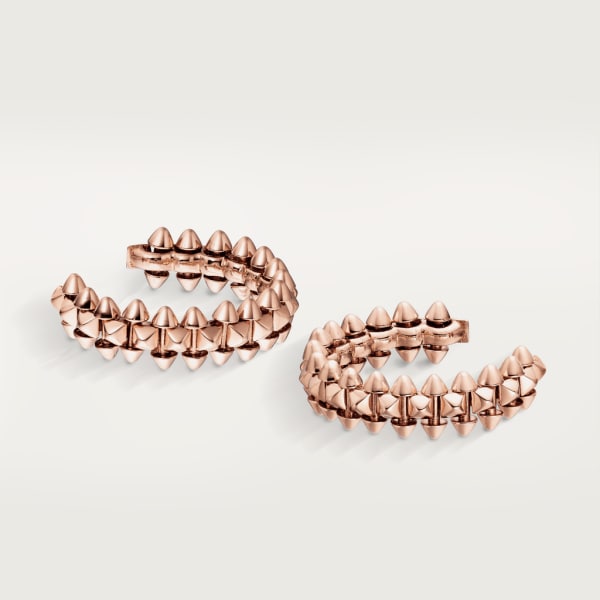 Clash de Cartier earrings Small Model Rose gold