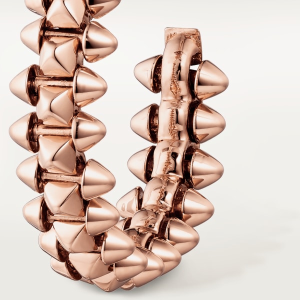 Clash de Cartier earrings Small Model Rose gold