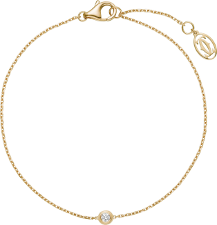 Cartier d'Amour bracelet, small model Yellow gold, diamond