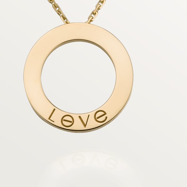 Love necklace Yellow gold