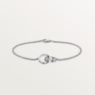 <span class='lovefont'>A </span> bracelet, on chain White gold