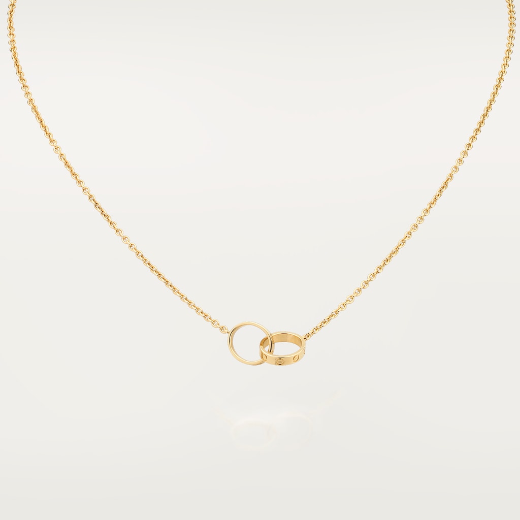 Love necklaceYellow gold