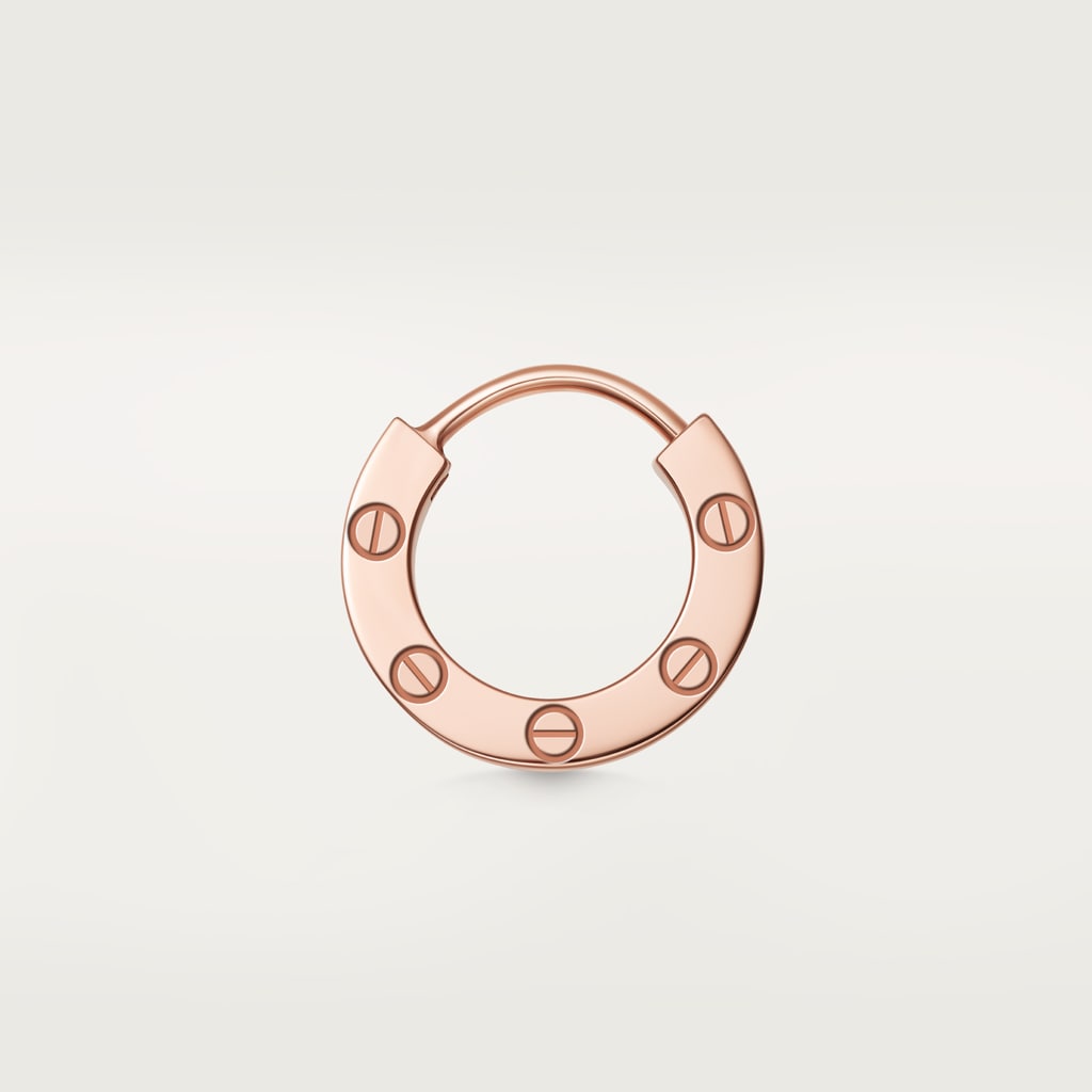 Love single earringRose gold