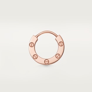 <span class='lovefont'>A </span> single earring Rose gold