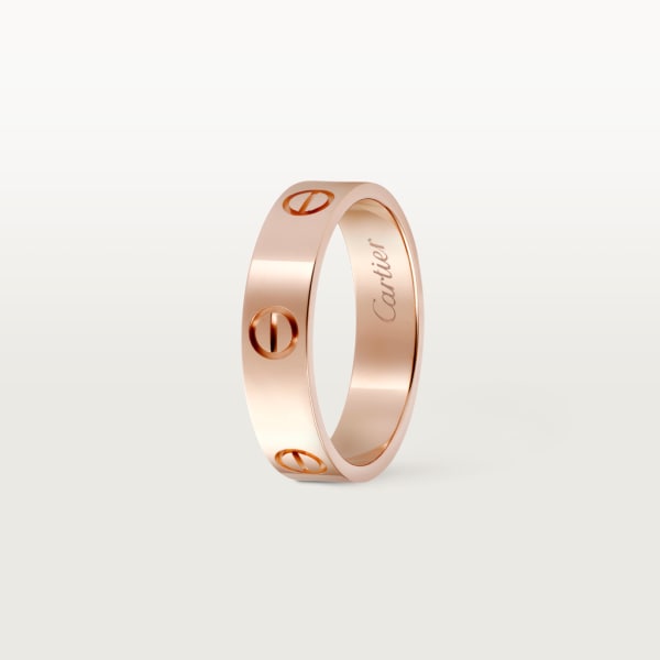 Love ring, classic model  Rose gold