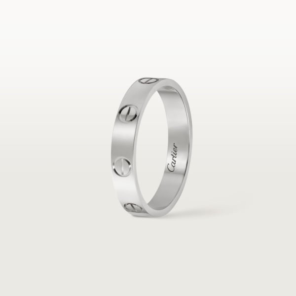 Love ring, small model White gold