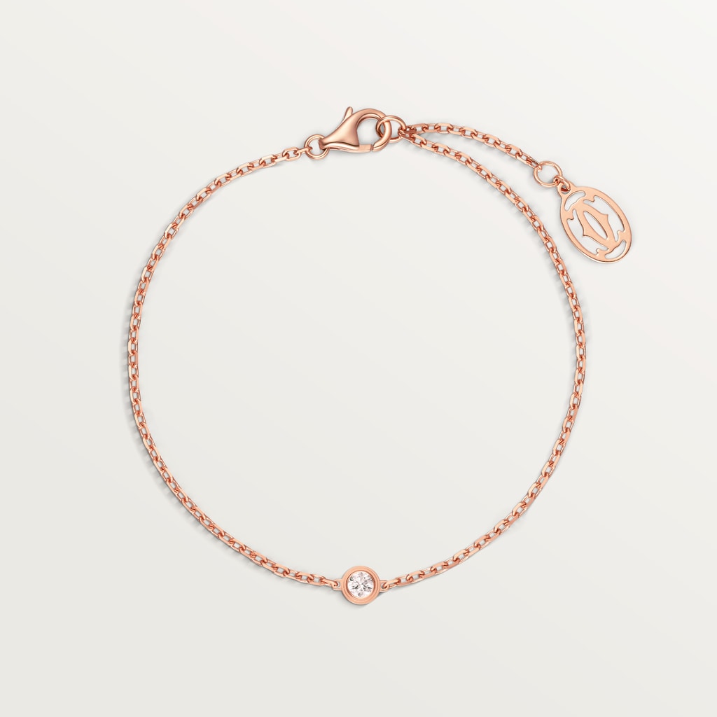 Cartier d'Amour bracelet XSRose gold, diamond