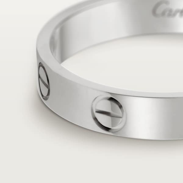 Love ring, small model White gold