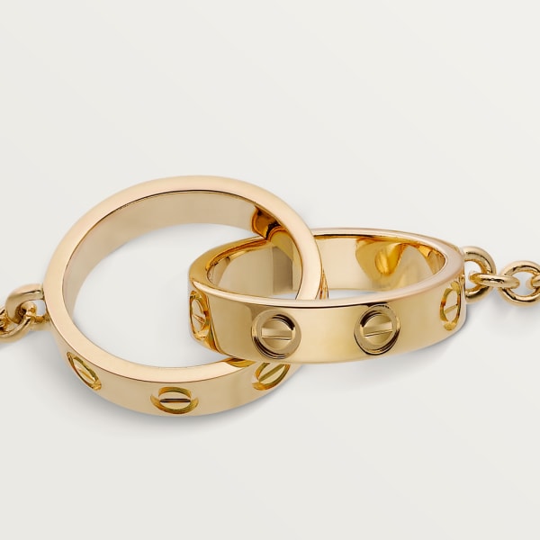 Love bracelet Yellow gold