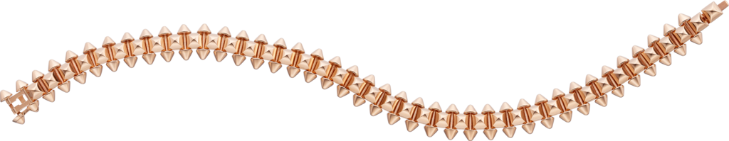 Clash de Cartier bracelet, flexible Medium ModelRose gold