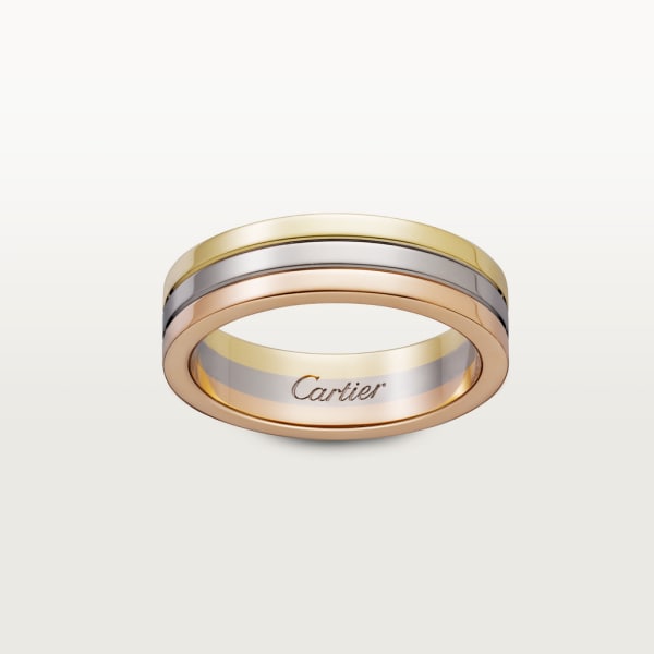 Vendôme Louis Cartier Wedding Ring White gold, yellow gold, rose gold