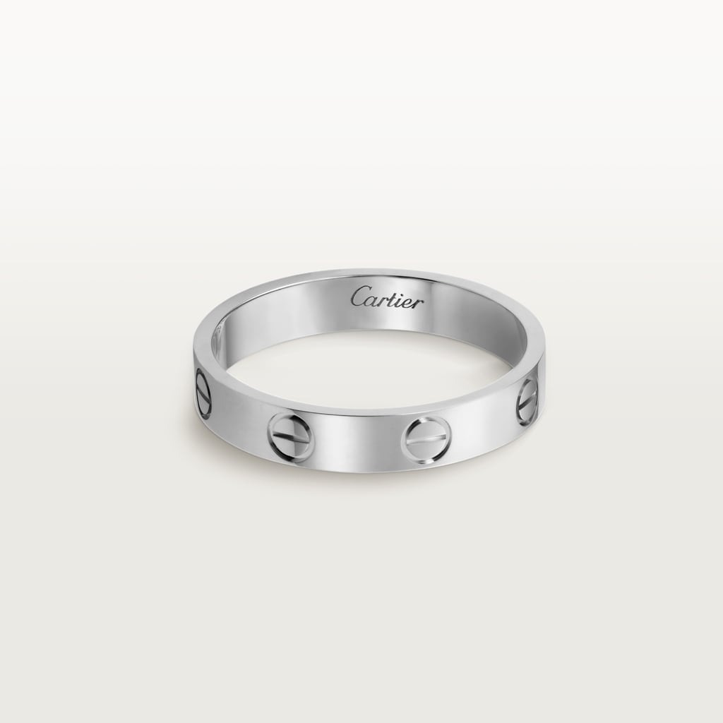 Love ring, small modelPlatinum