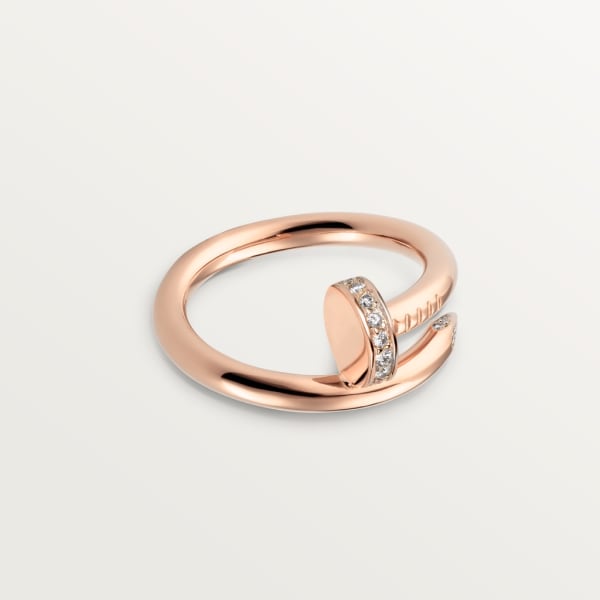 Juste un Clou ring Rose gold, diamonds