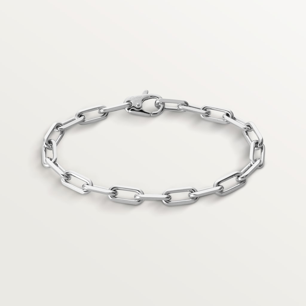 Santos de Cartier braceletNon-rhodiumised white gold