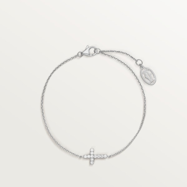 Symbols bracelet White gold, diamonds