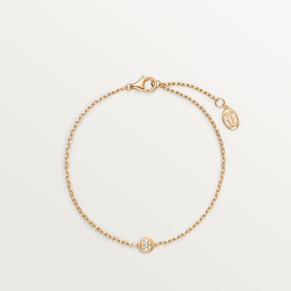 Cartier d'Amour bracelet Yellow gold, diamonds