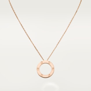 <span class='lovefont'>A </span> necklace Rose gold