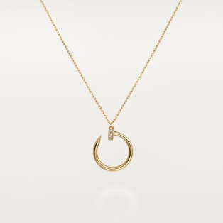 Juste un Clou necklace, diamonds Yellow gold, diamonds