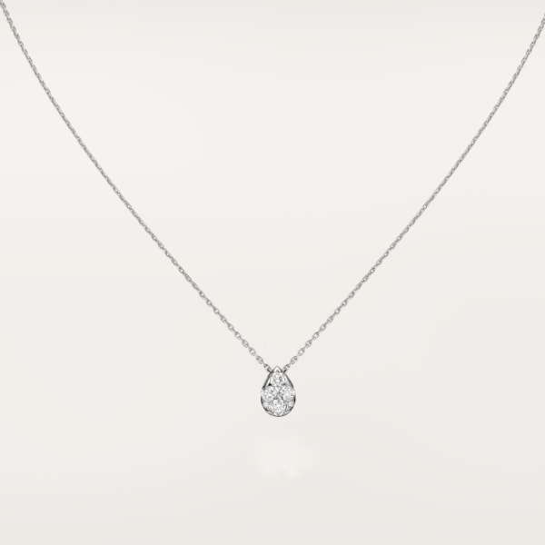 Etincelle de Cartier necklace White gold, diamonds