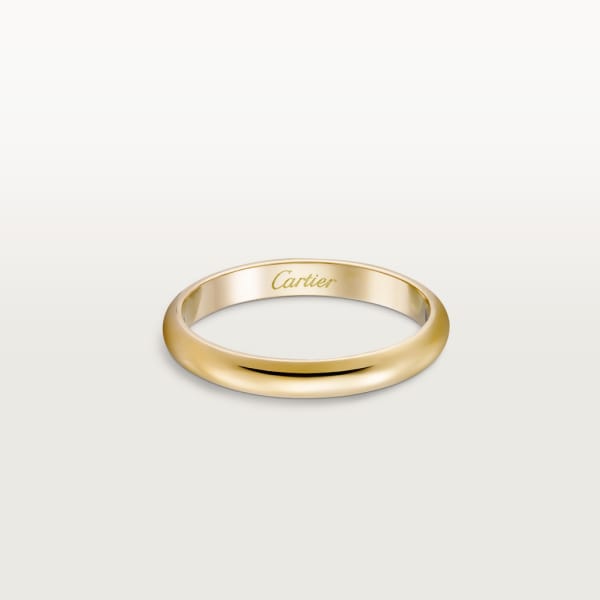 1895 wedding ring Yellow gold